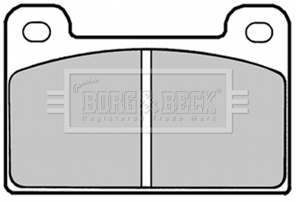 Brake Pad Set, disc brake (BBP1292)