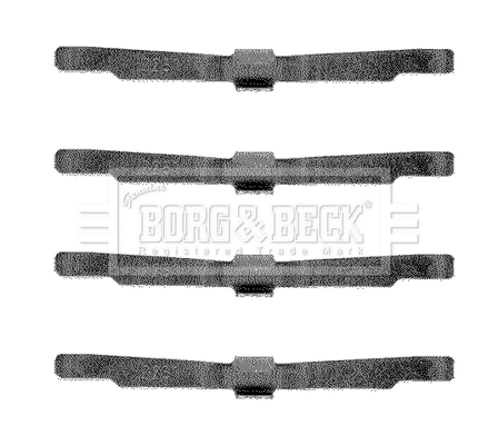 Accessory Kit, disc brake pad (BBK1128)