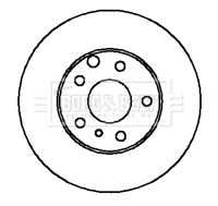 Brake Disc (BBD4966)