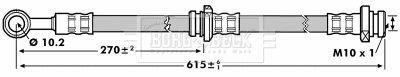Brake Hose (BBH7146)