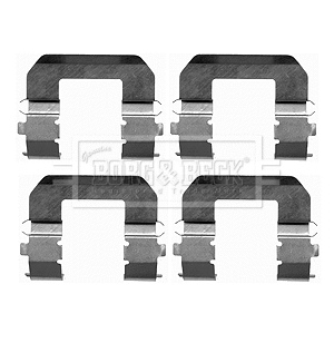 Accessory Kit, disc brake pad (BBK1238)