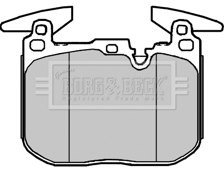 Brake Pad Set, disc brake (BBP2377)