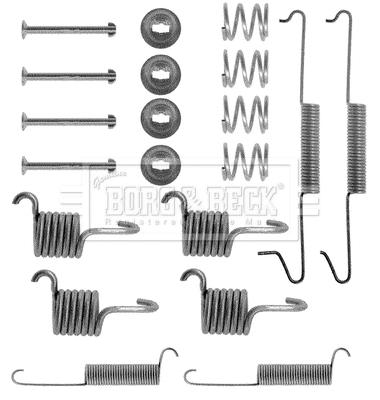 Accessory Kit, parking brake shoes (BBK6126)