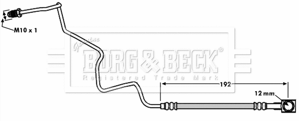 Brake Hose (BBH7935)