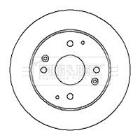 Brake Disc (BBD5071)