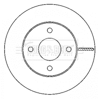 Brake Disc (BBD4474)