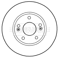 Brake Disc (BBD5270)