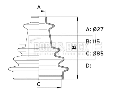 Bellow Kit, drive shaft