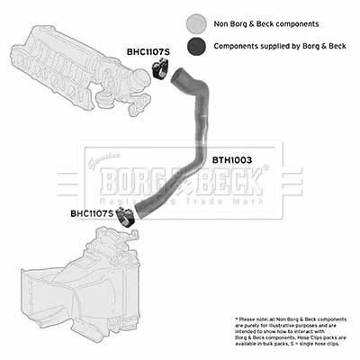 Charge Air Hose (BTH1003)