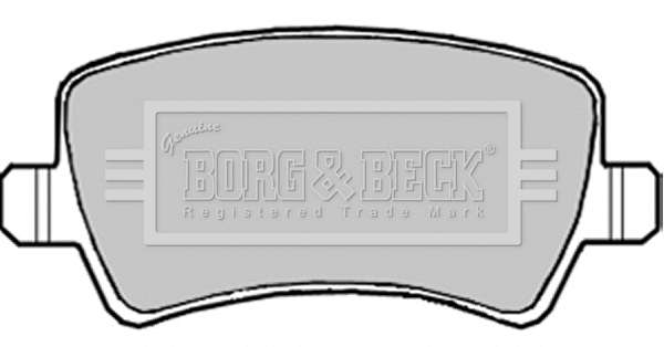 Brake Pad Set, disc brake (BBP1982)