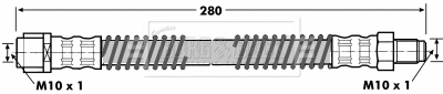 Brake Hose (BBH7094)