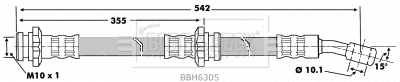 Brake Hose (BBH6305)