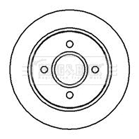 Brake Disc (BBD4984)