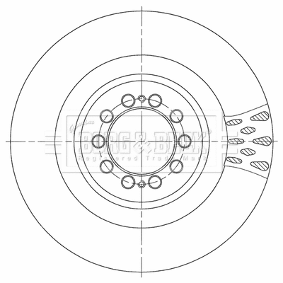 Brake Disc (BBD6145S)