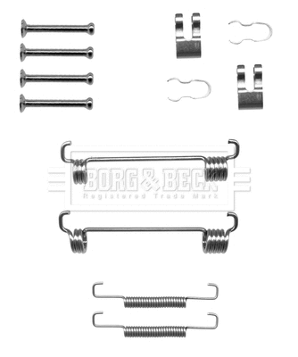 Accessory Kit, parking brake shoes (BBK6189)