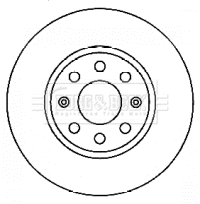 Brake Disc (BBD4553)