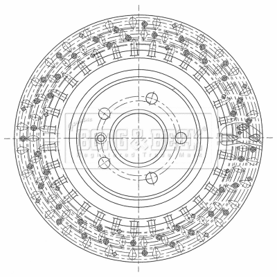 Brake Disc (BBD5436)