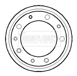 Brake Drum (BBR7029)