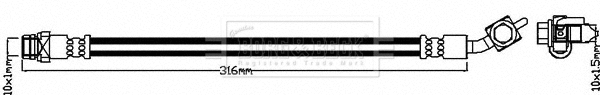 Brake Hose (BBH8112)