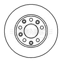 Brake Disc (BBD4898)