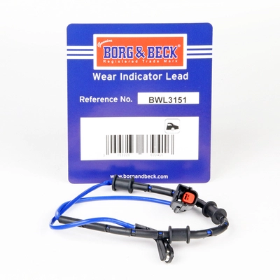 Warning Contact, brake pad wear