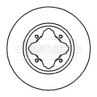 Brake Disc (BBD5087)