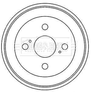 Brake Drum (BBR7246)