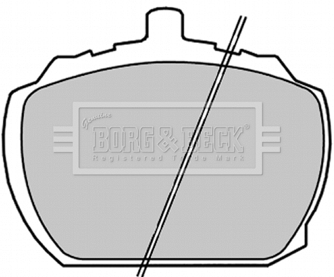 Brake Pad Set, disc brake (BBP1311)