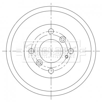 Brake Drum (BBR7263)