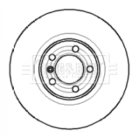 Brake Disc (BBD4085)