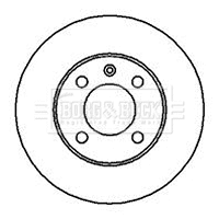 Brake Disc (BBD4168)