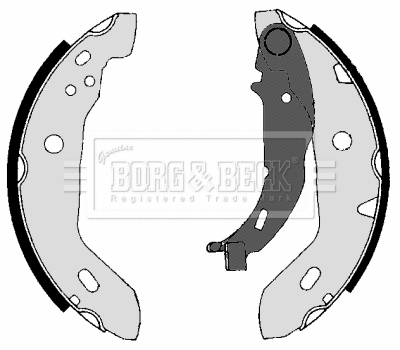 Brake Shoe Set (BBS6279)