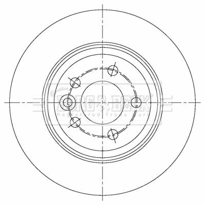 Brake Disc (BBD5377)