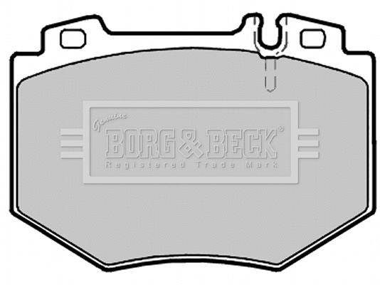 Brake Pad Set, disc brake (BBP2137)