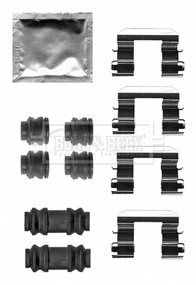 Accessory Kit, disc brake pad (BBK1629)