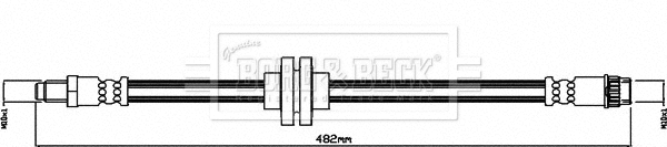 Brake Hose (BBH8538)