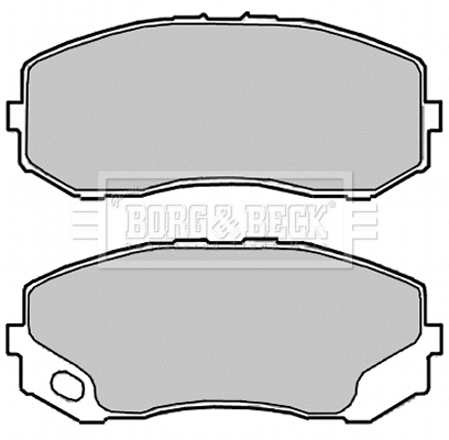 Brake Pad Set, disc brake (BBP2314)