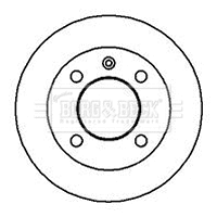 Brake Disc (BBD4749)