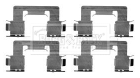 Accessory Kit, disc brake pad (BBK1346)