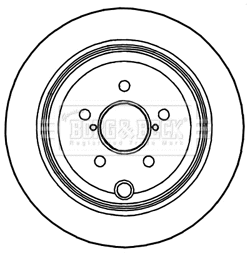 Brake Disc (BBD4756)