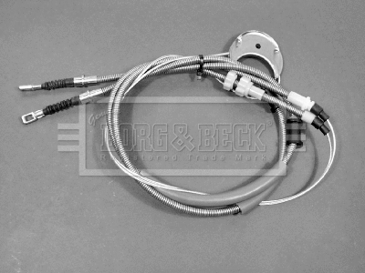 Cable Pull, parking brake (BKB1989)