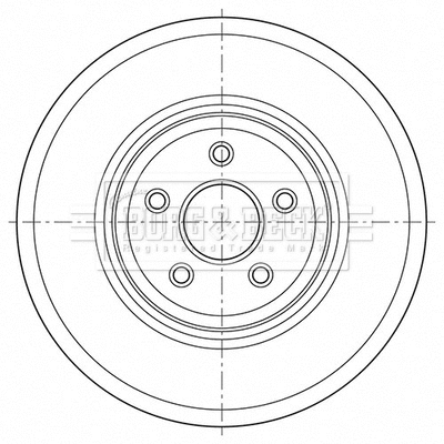 Brake Disc (BBD6054S)