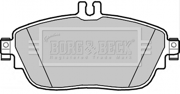Brake Pad Set, disc brake (BBP2344)