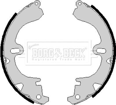 Brake Shoe Set (BBS6151)