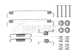 Accessory Kit, brake shoes (BBK6159)