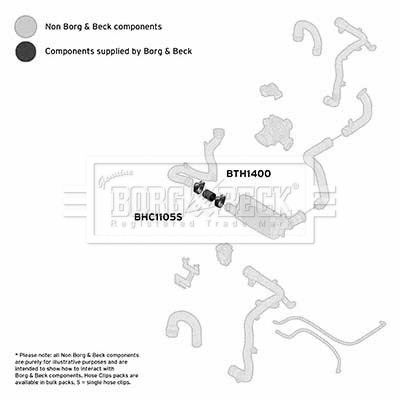 Charge Air Hose (BTH1400)