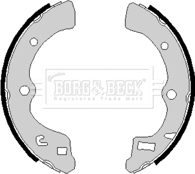 Brake Shoe Set (BBS6167)