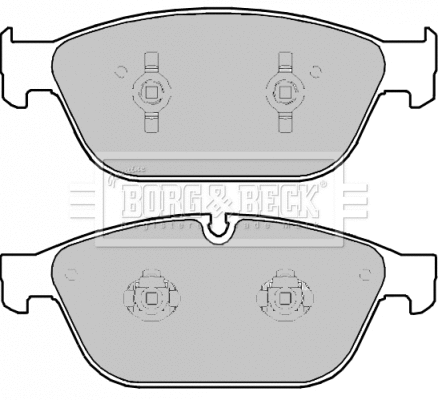 Brake Pad Set, disc brake (BBP2293)