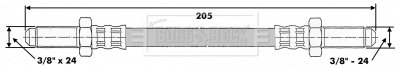 Brake Hose (BBH6540)