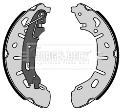 Brake Shoe Set (BBS6449)